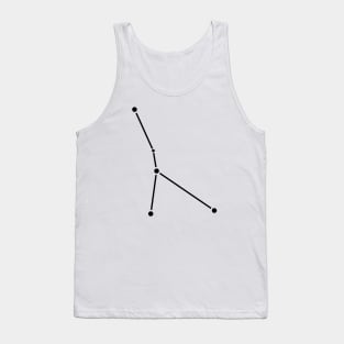 Star Pattern - Cancer (Black) _003 Tank Top